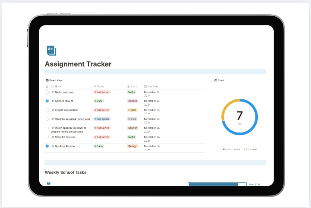 Assignment Tracker