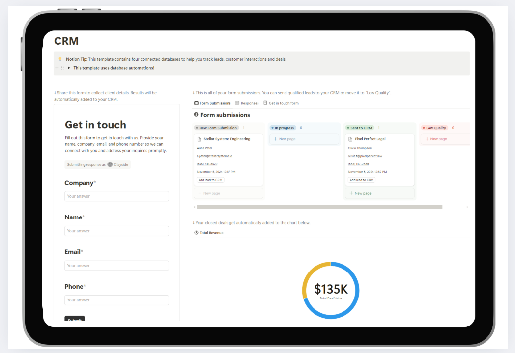 All-in-One CRM