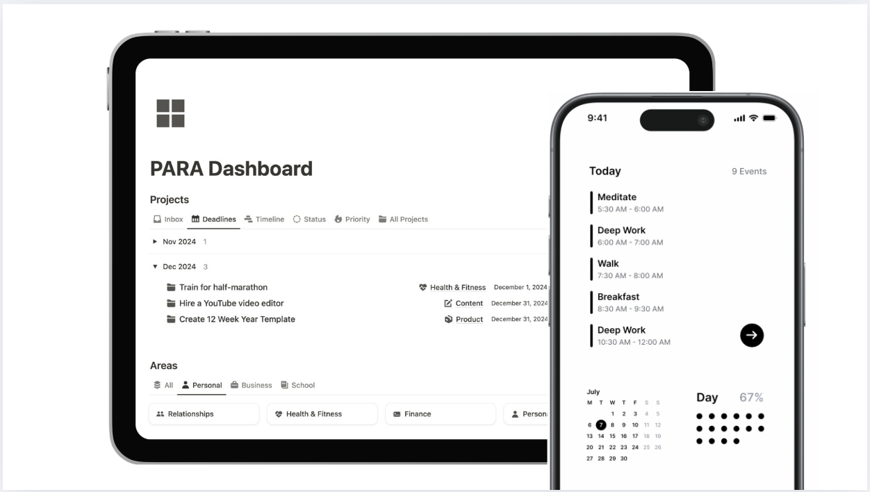 Para Dashboard
