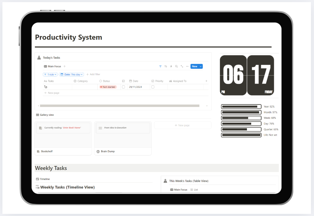 Productivity System